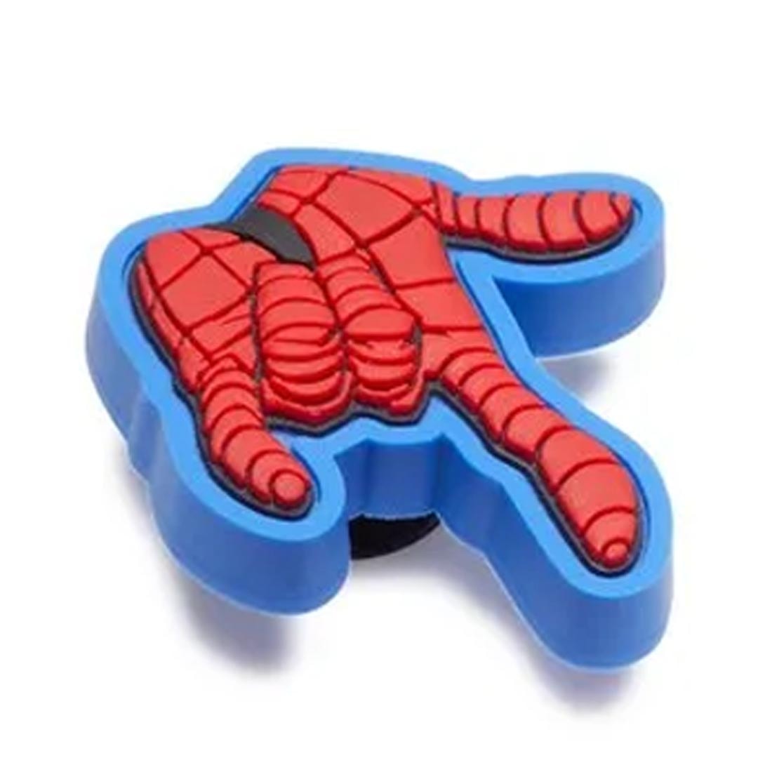 Jibbitz Crocs Spider Man Luva 10010007-1 Vermelho Jibbitz Crocs Spider Man Luva 10010007-1 Vermelho