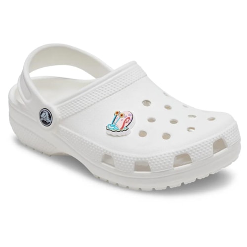Detalhe - Jibbitz Crocs Spongebob Gary 10013559 Azul