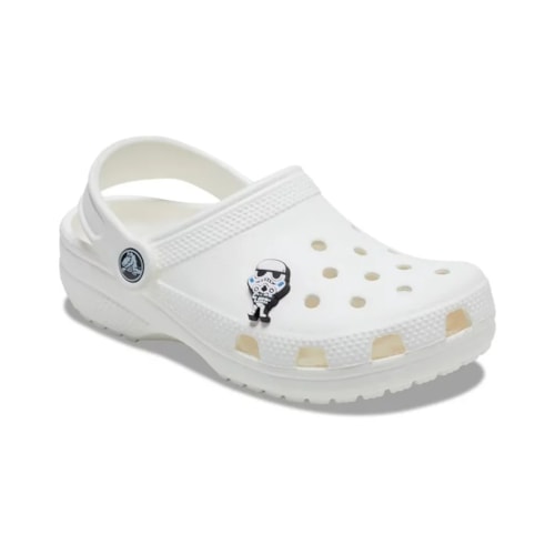 Detalhe - Jibbitz Crocs Star Wars Character 10010616 Stormtrooper