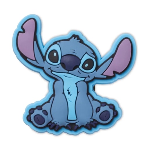 Detalhe - Jibbitz Crocs Stitch Sweet 10012925 Azul
