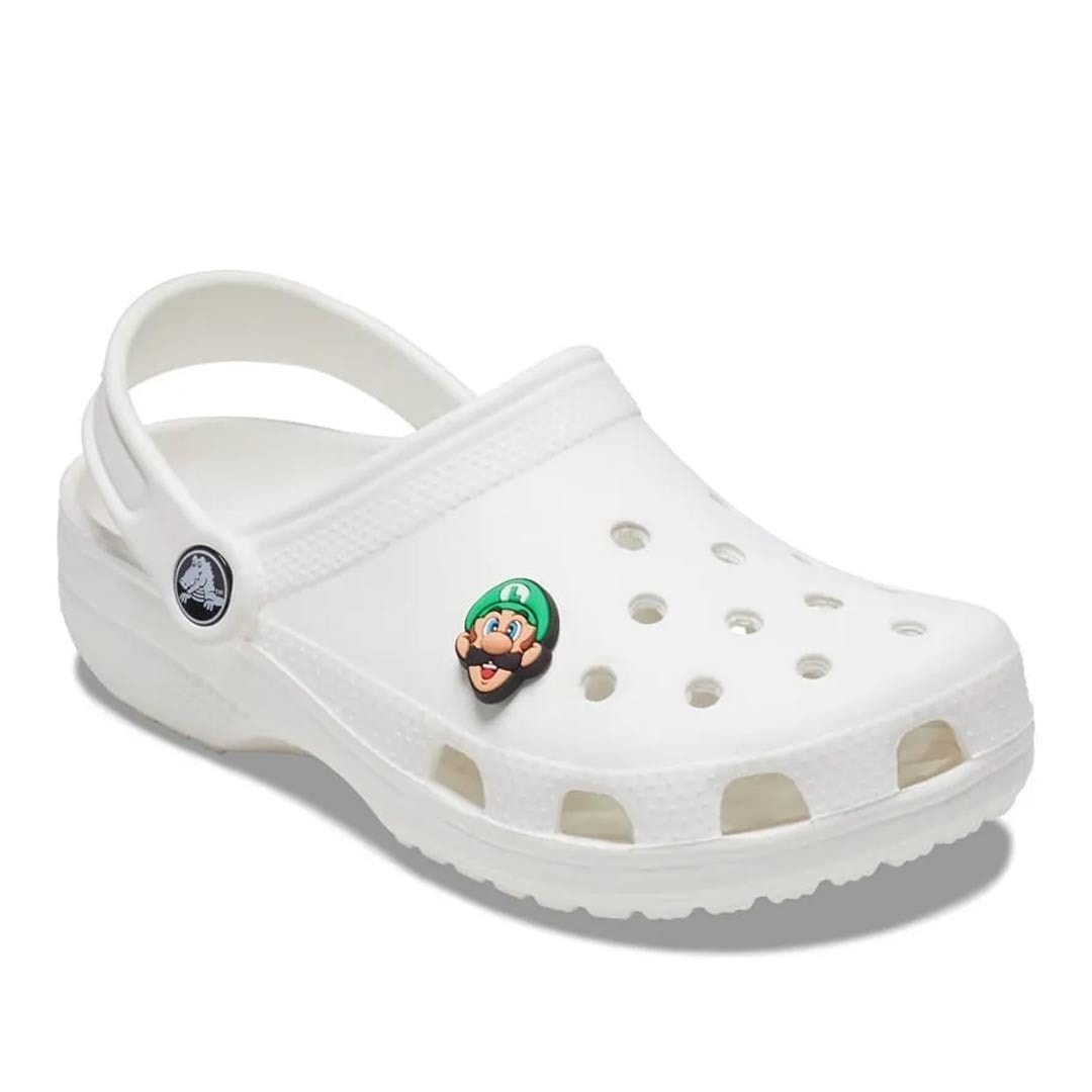 Jibbitz Crocs Super Mario Luigi 10007479 Verde Jibbitz Crocs Super Mario Luigi 10007479 Verde