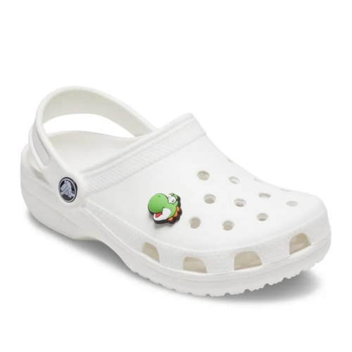 Detalhe - Jibbitz Crocs Super Mario Yoshi 10007482 Verde