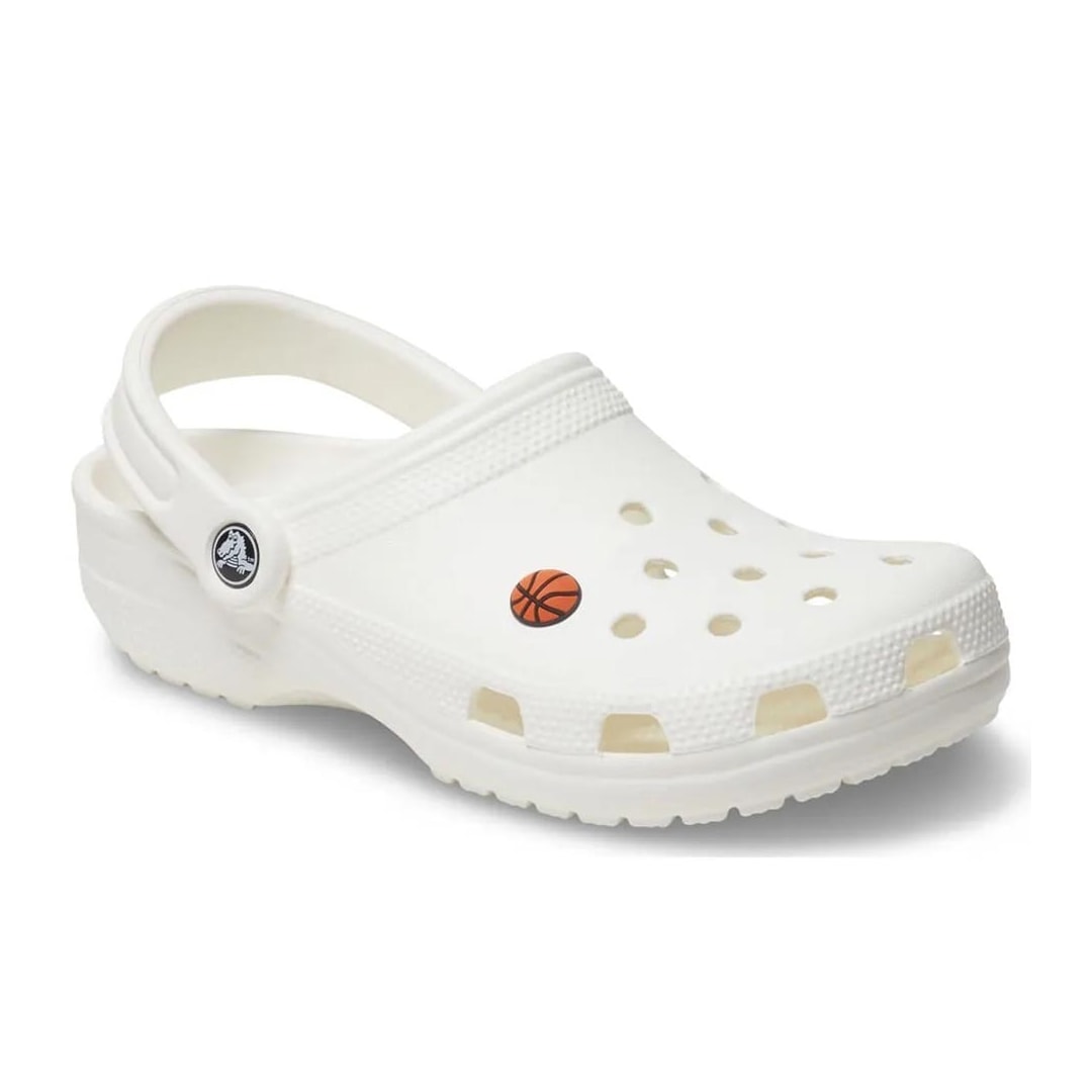 Jibbitz Crocs Textured Basketball 10015078 Marrom Jibbitz Crocs Textured Basketball 10015078 Marrom
