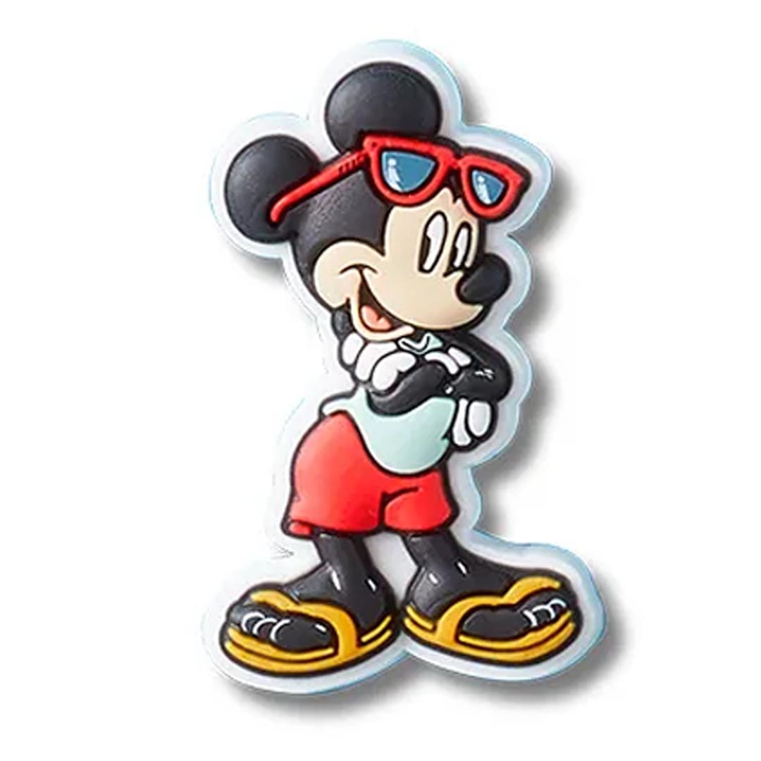 Jibbitz Crocs Vacation Mickey Chinelo 10013564 Preto Jibbitz Crocs Vacation Mickey Chinelo 10013564 Preto