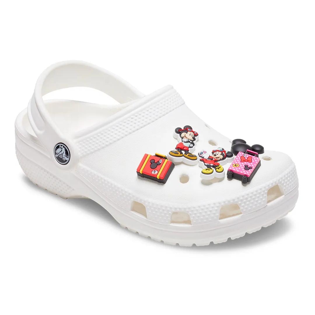 Jibbitz Crocs Vacation Mickey Chinelo 10013564 Preto