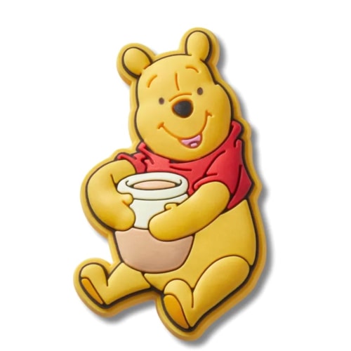 Detalhe - Jibbitz Crocs Winnie The Pooh Honey 10014879 Amarelo