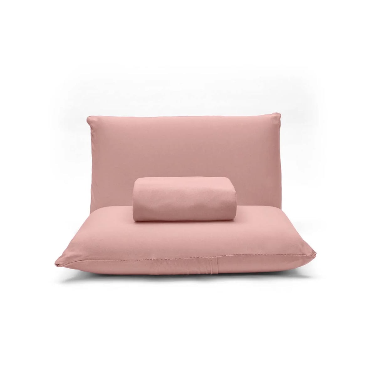 Jogo Bouton Lençol Casal 3 Peças Rolinho Rosa Pastel Jogo Bouton Lençol Casal 3 Peças Rolinho Rosa Pastel