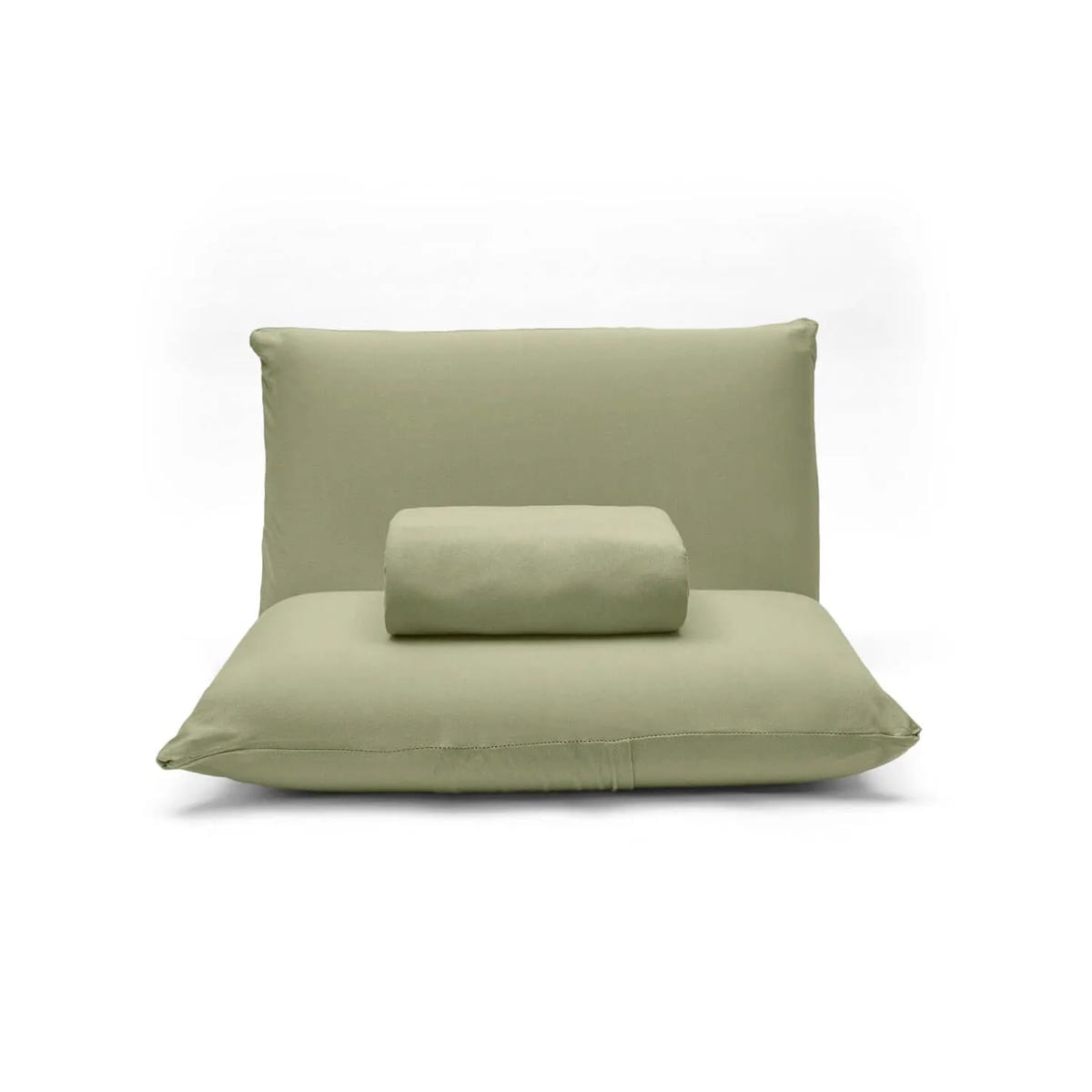 Jogo Bouton Lençol Casal 3 Peças Rolinho Verde Musgo Jogo Bouton Lençol Casal 3 Peças Rolinho Verde Musgo