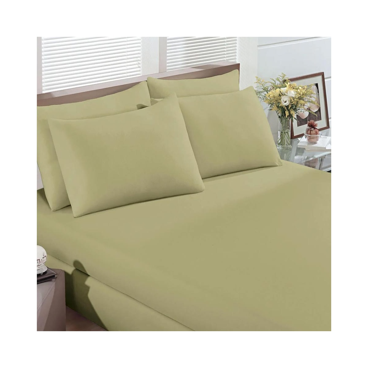 Jogo Bouton Lençol King 3 Peças Rolinho Trigo Jogo Bouton Lençol King 3 Peças Rolinho Trigo