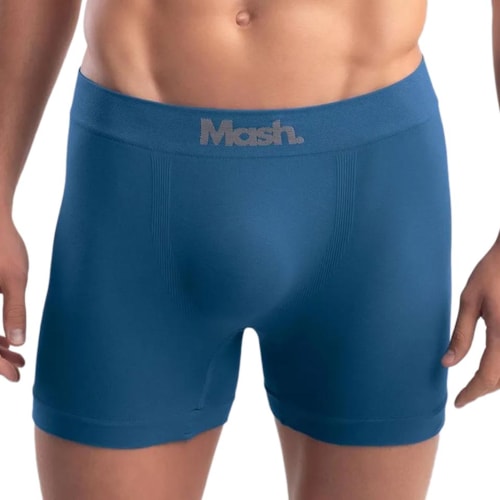 Detalhe - Kit 2 Cueca Mash Boxer S/costura 711.01 Azul