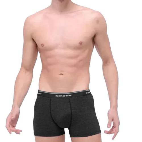 Detalhe - Kit 2 Cuecas Selene Boxer 95% algodao 11450