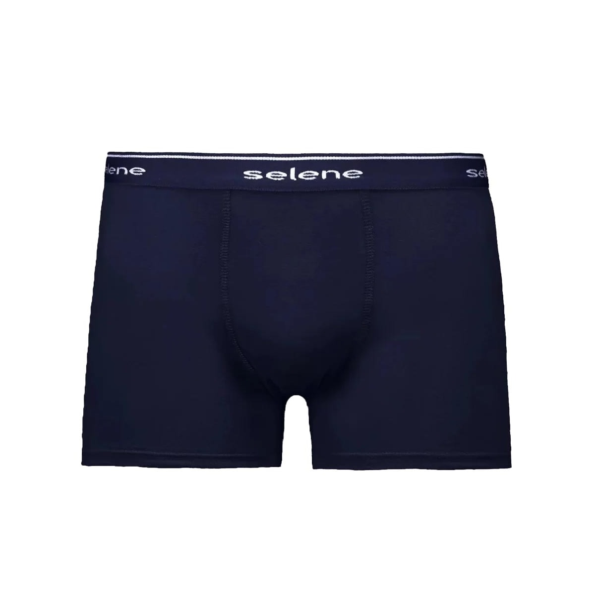 Kit 2 Cuecas Selene Boxer 95% algodao 11450 Preto/Marinho Kit 2 Cuecas Selene Boxer 95% algodao 11450 Preto/Marinho