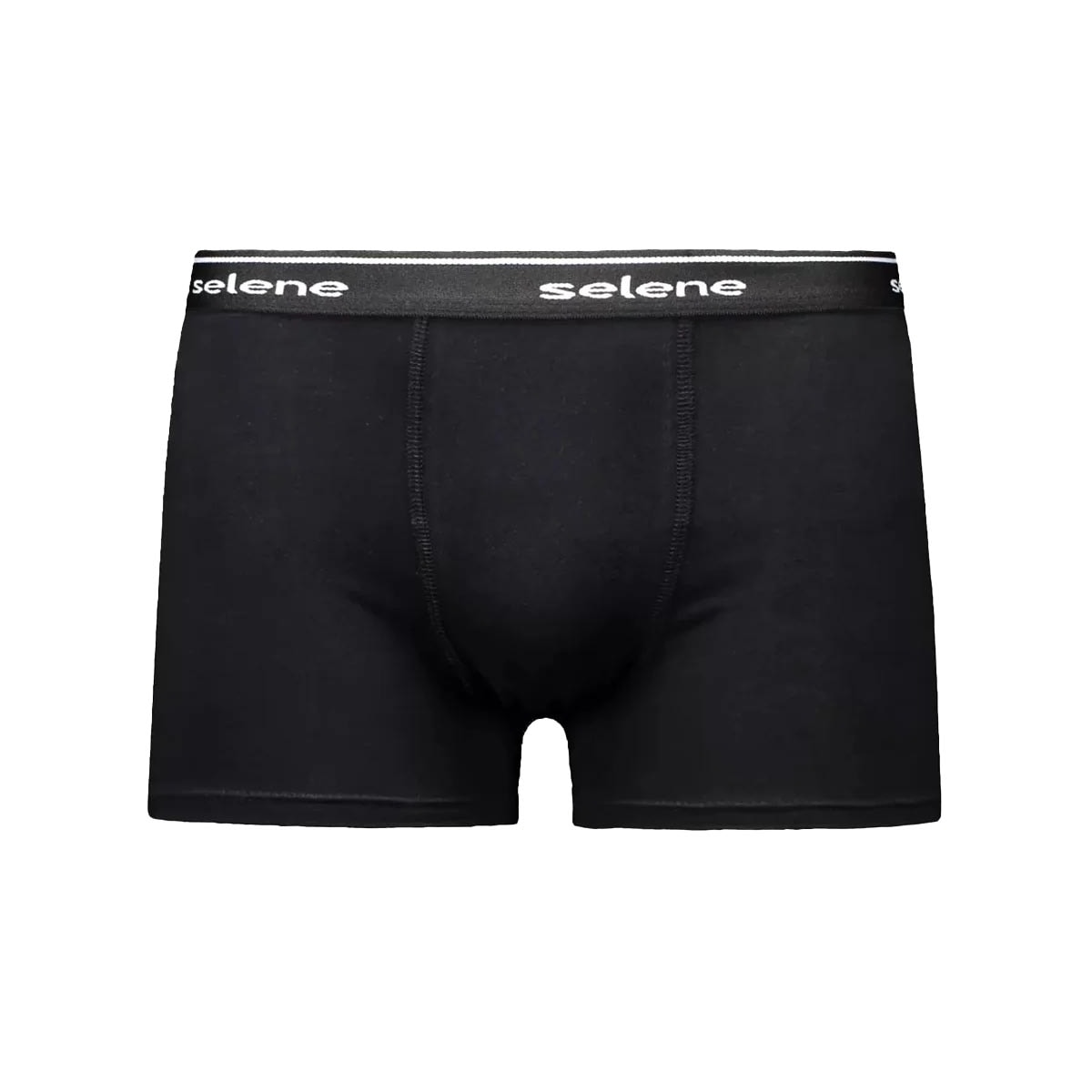 Kit 2 Cuecas Selene Boxer 95% algodao 11450 Preto/Marinho Kit 2 Cuecas Selene Boxer 95% algodao 11450 Preto/Marinho