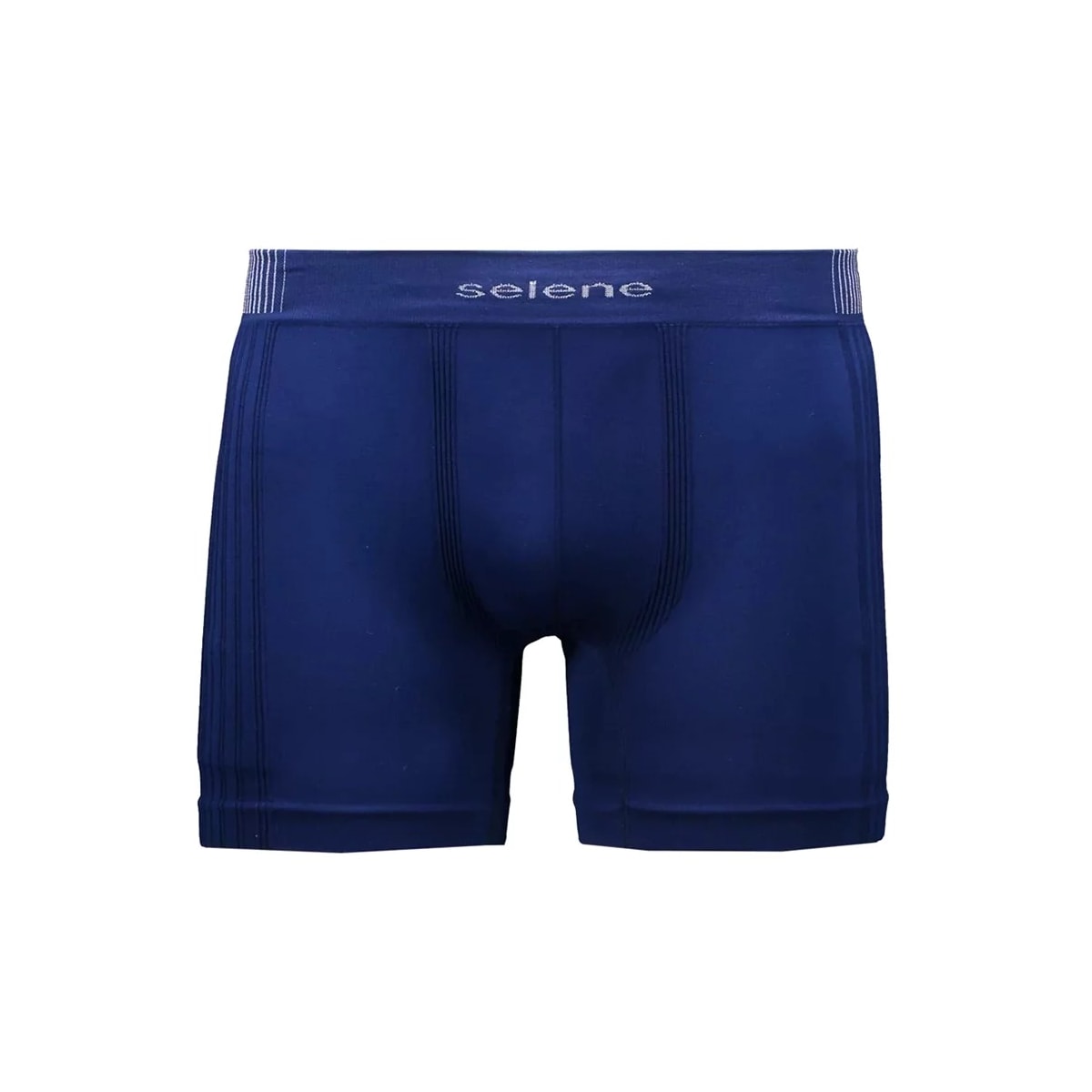 Kit 2 Cuecas Selene Boxer Sem Costura 11190 Preto/Marinho Kit 2 Cuecas Selene Boxer Sem Costura 11190 Preto/Marinho