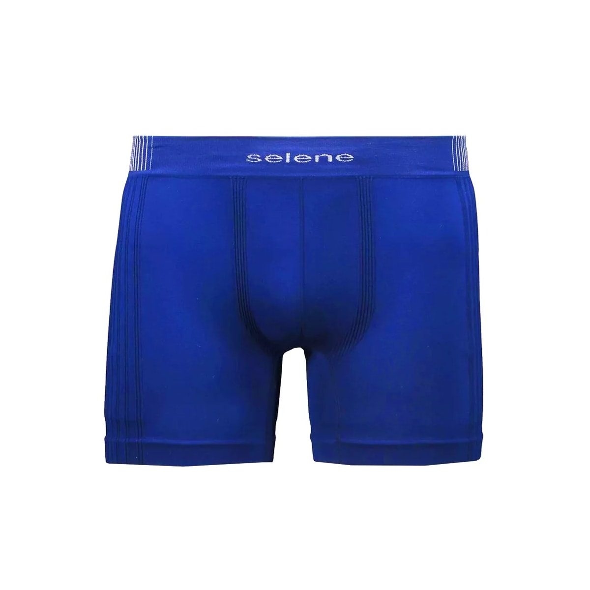 Kit 2 Cuecas Selene Boxer Sem Costura 11190 Preto/Royal Kit 2 Cuecas Selene Boxer Sem Costura 11190 Preto/Royal