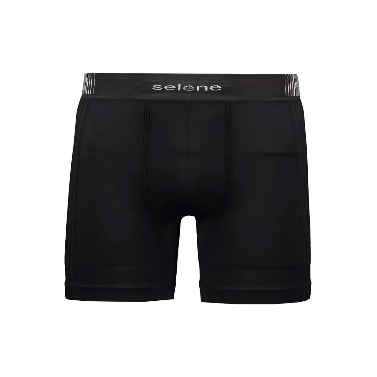 Kit 2 Cuecas Selene Boxer Sem Costura 11190 Preto/Royal Kit 2 Cuecas Selene Boxer Sem Costura 11190 Preto/Royal