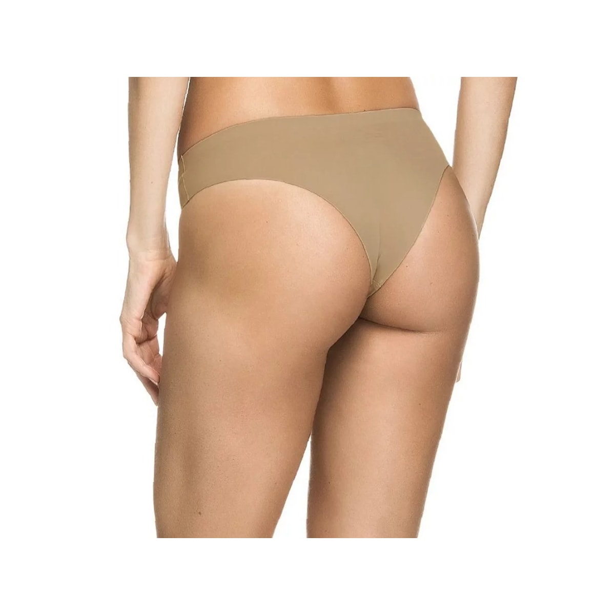 Kit 2 Peças Zee Rucci Tanga Corte a Laser Zr0201-027 Nude/Nude