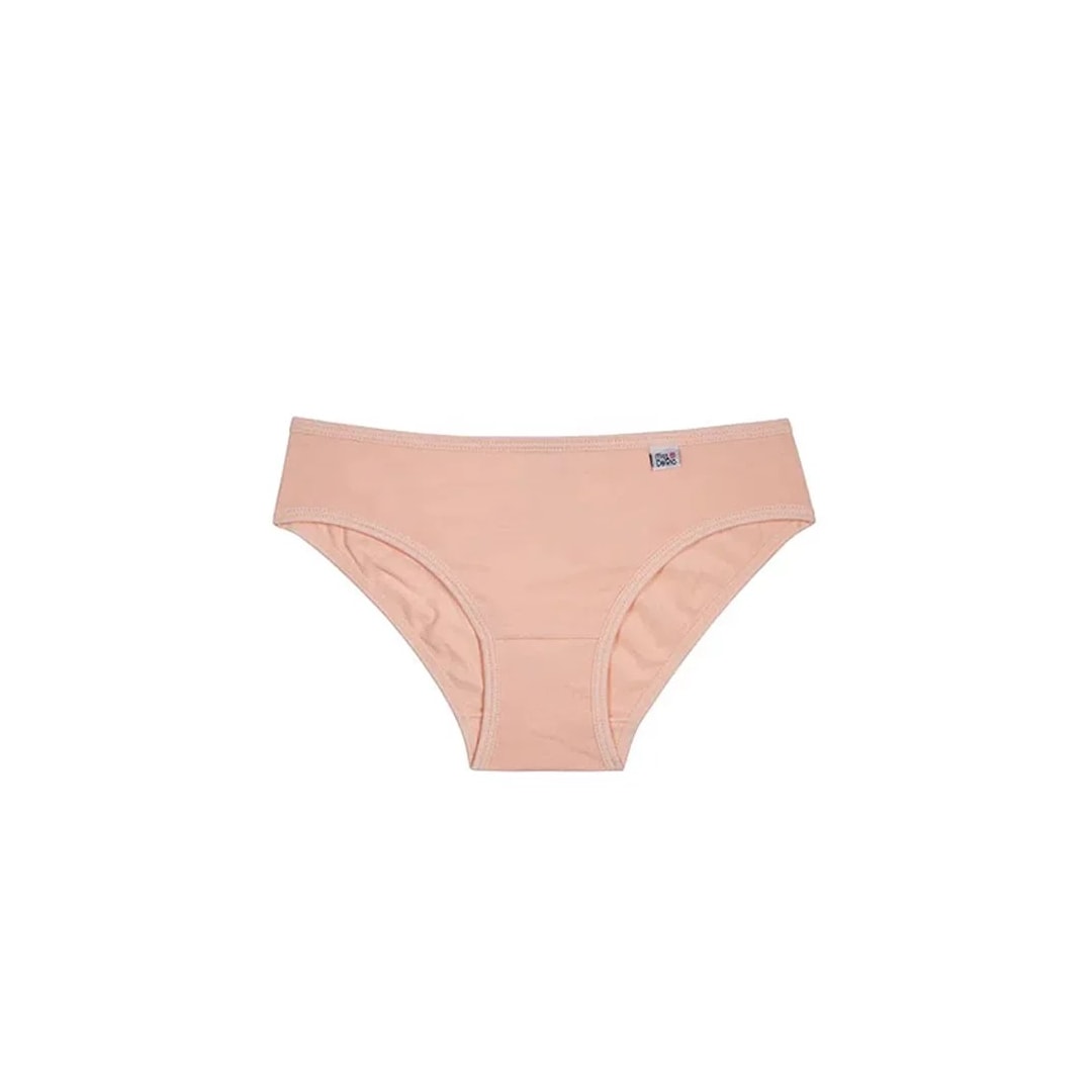 Kit 3 Calcinha Delrio Infantil 51309 Branco Lhama