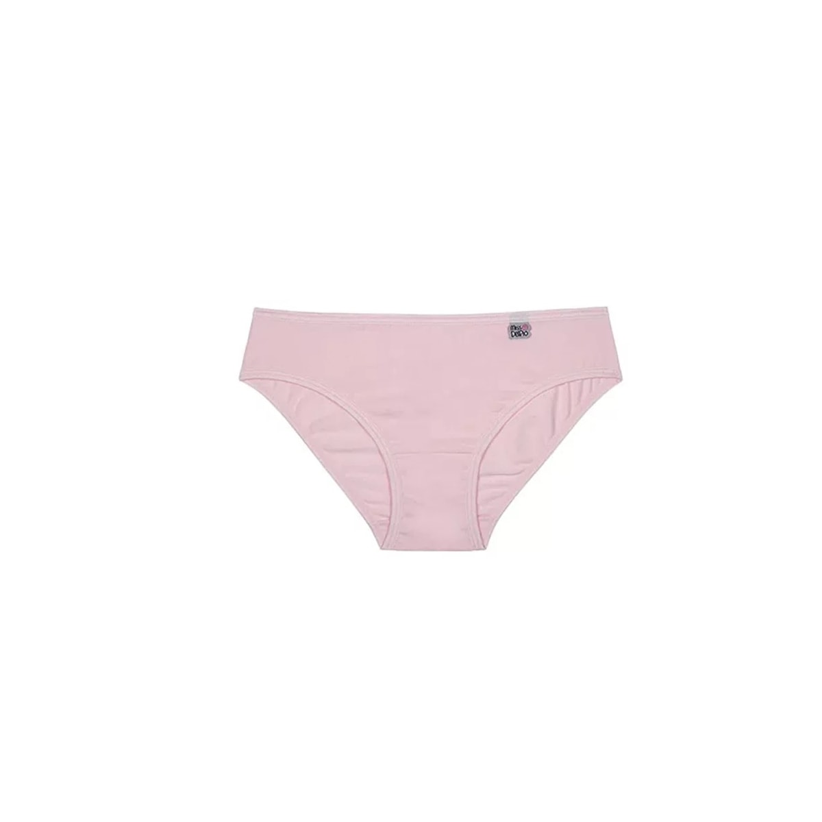 Kit 3 Calcinha Delrio Infantil 51309 Branco Limão Kit 3 Calcinha Delrio Infantil 51309 Branco Limão