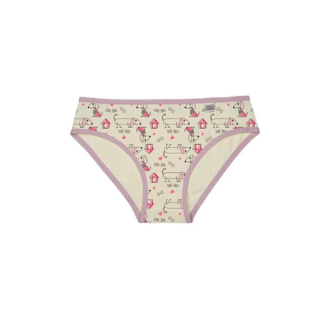 Kit 3 Calcinha Delrio Infantil 51309 Pele Dog Kit 3 Calcinha Delrio Infantil 51309 Pele Dog
