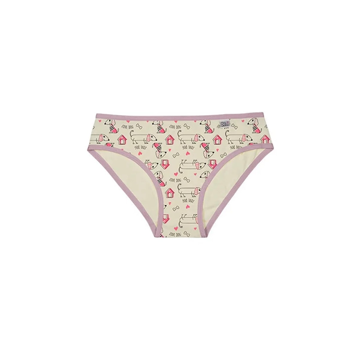 Kit 3 Calcinha Delrio Infantil 51309 Pele Dog Kit 3 Calcinha Delrio Infantil 51309 Pele Dog