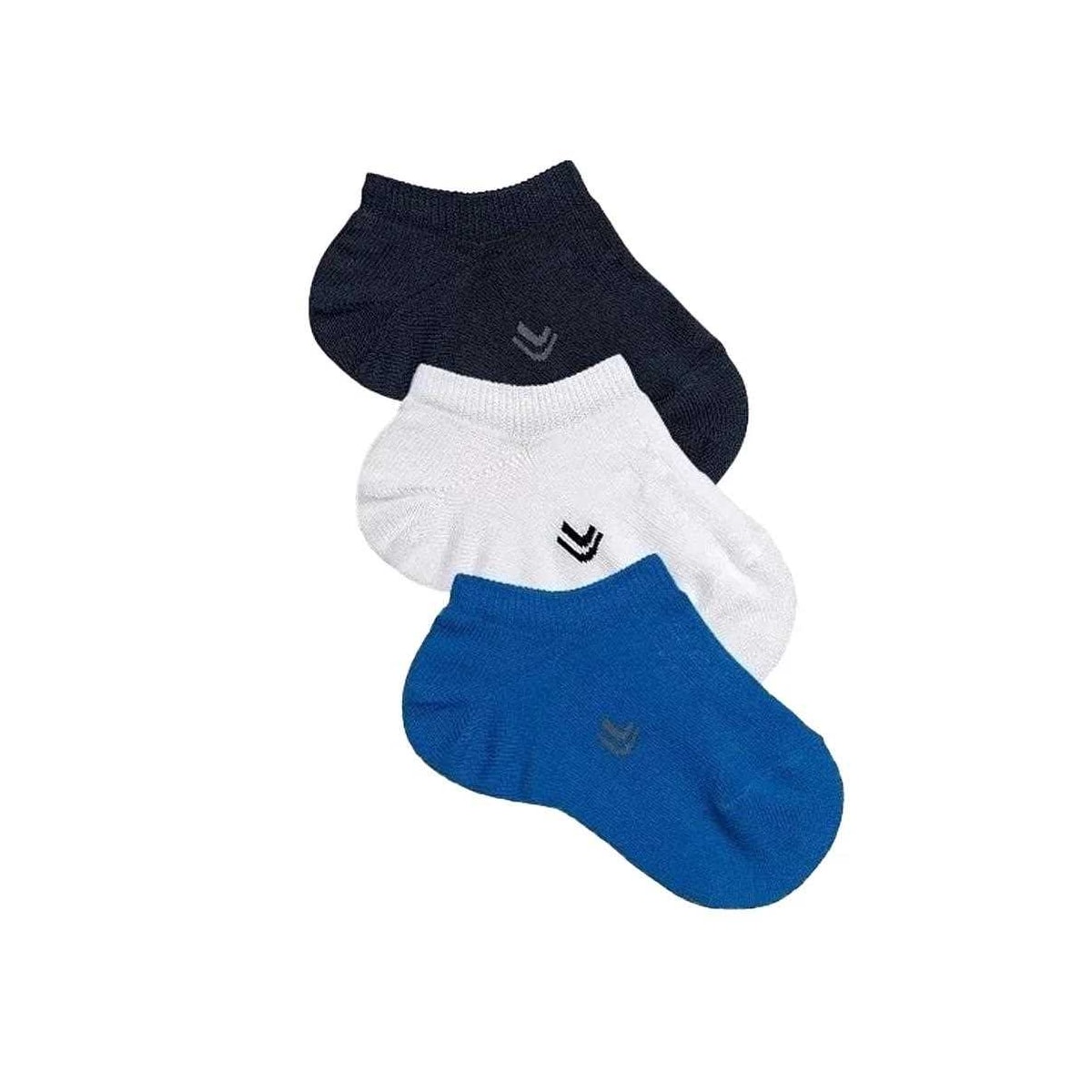 Kit 3 Meia Lupo Sapatilha 68% Algodao 2270 Azul/Branco/Marinho Kit 3 Meia Lupo Sapatilha 68% Algodao 2270 Azul/Branco/Marinho