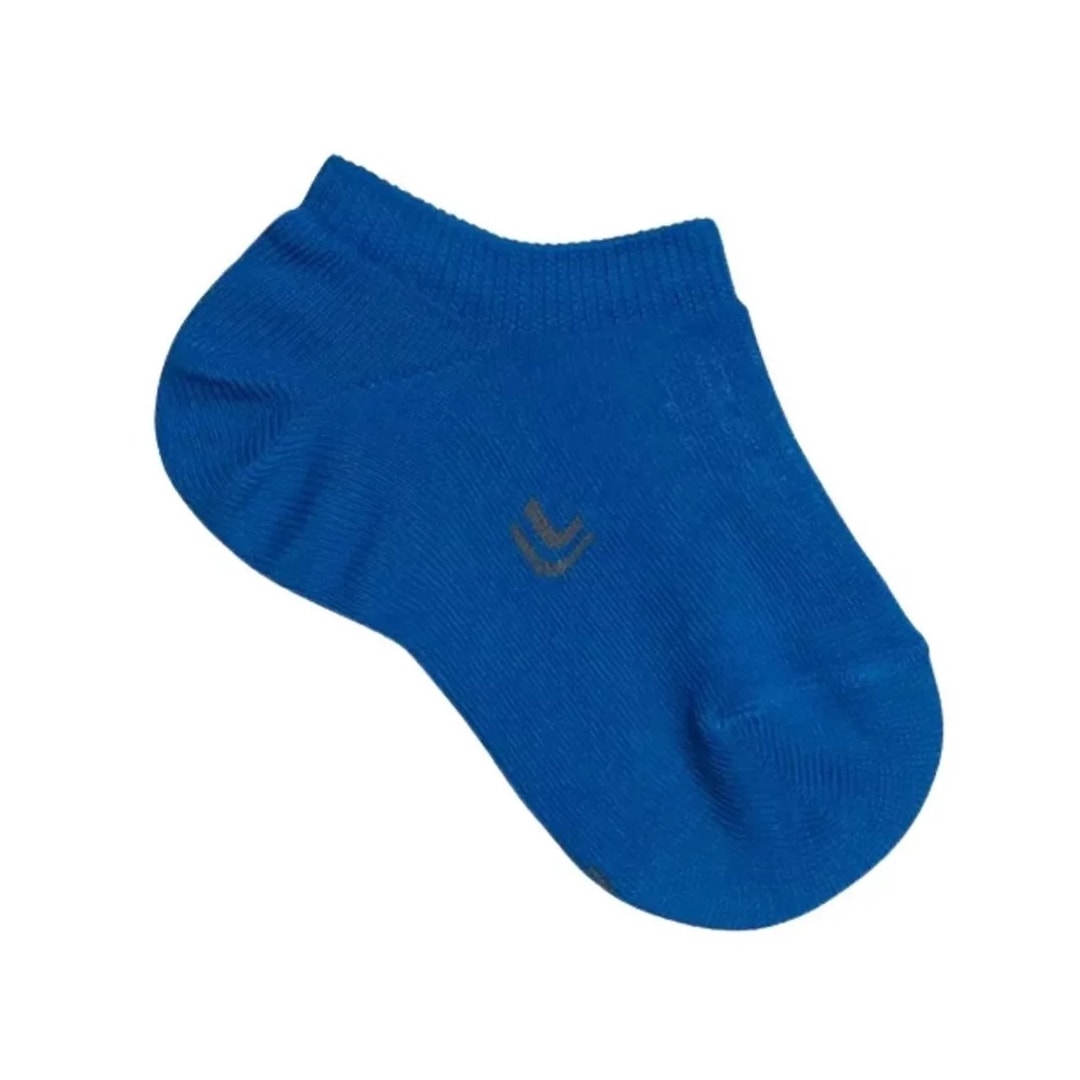 Kit 3 Meia Lupo Sapatilha 68% Algodao 2270 Azul/Branco/Marinho