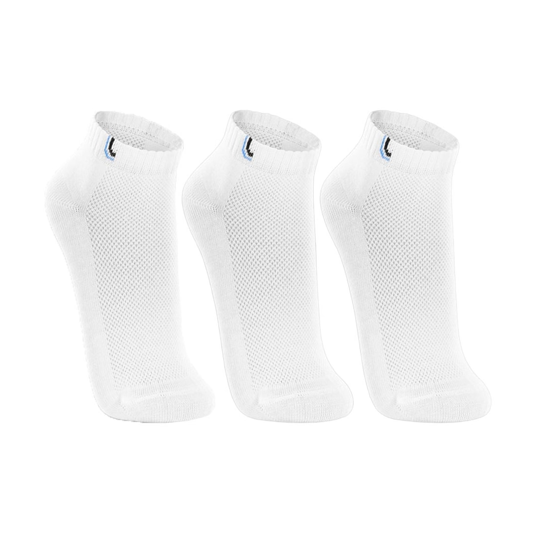 Kit 3 Meia Lupo Sport 3225 Branco/Branco/Branco