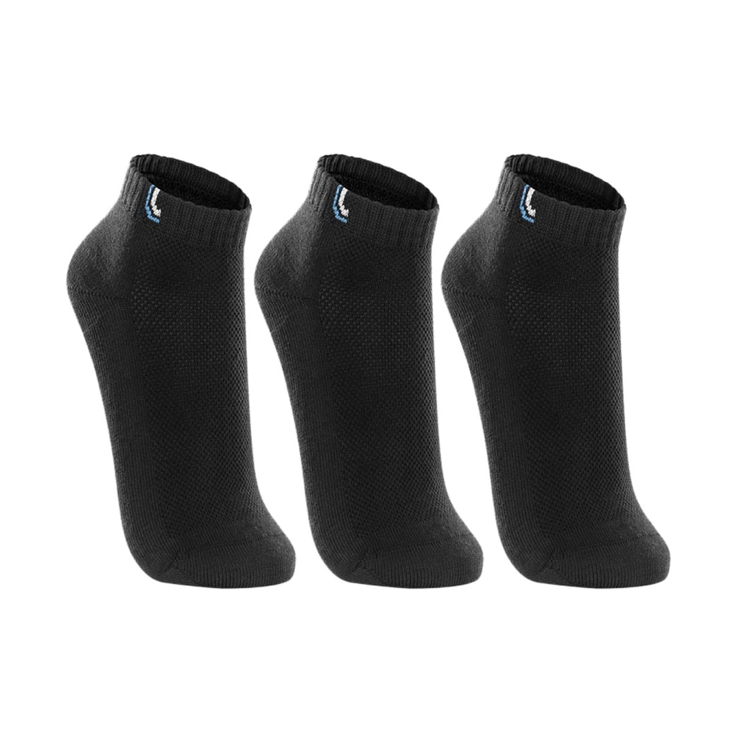 Kit 3 Meia Lupo Sport 3225 Preto/Preto/Preto