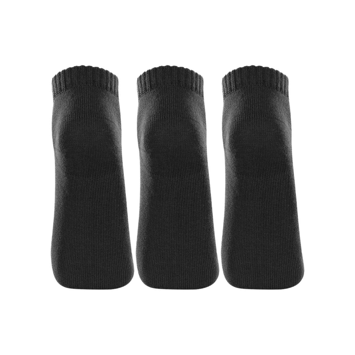 Kit 3 Meia Lupo Sport 3225 Preto/Preto/Preto