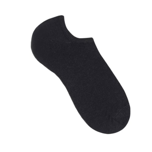Detalhe - Kit 3 Pares Meia Selene Esportiva 8065 Preto/Preto/Preto