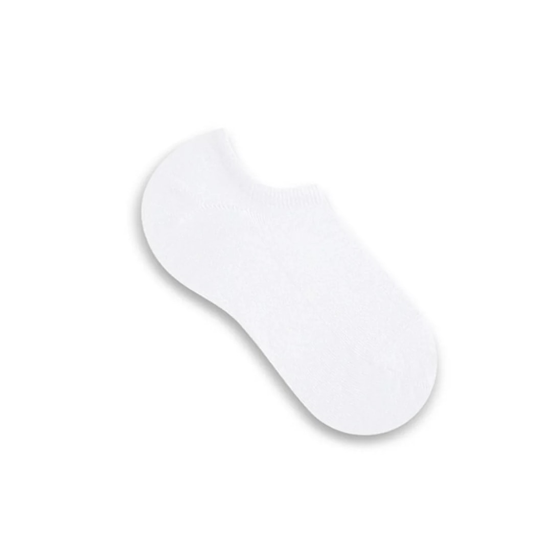 Kit 3 Selene Ares Meia Sapatilha Feminina 7730 Branco/Branco/Branco