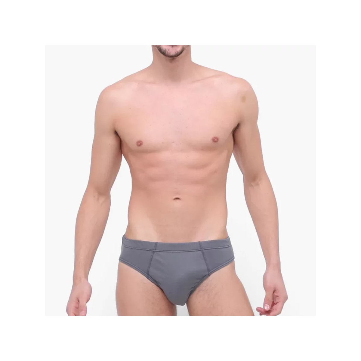 Kit Cueca Selene Slip 3 Peças 11910 Preto/Chumbo/Cinza Kit Cueca Selene Slip 3 Peças 11910 Preto/Chumbo/Cinza