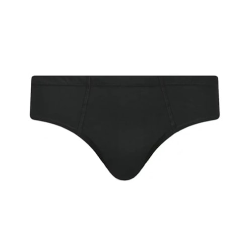 Detalhe - Kit Cueca Selene Slip 3 Peças 11910 Preto/Cinza/Marinho