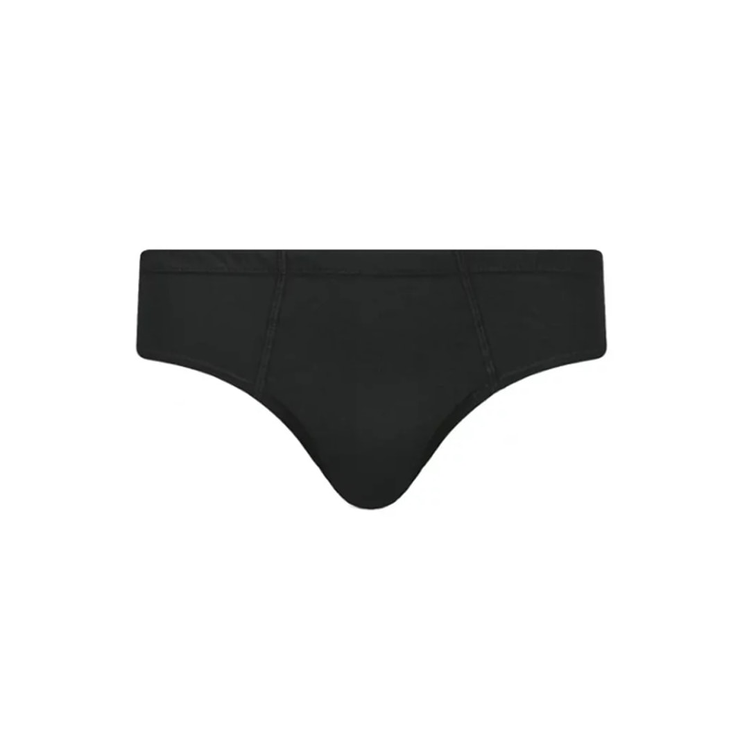 Kit Cueca Selene Slip 3 Peças 11910 Preto/Cinza/Marinho