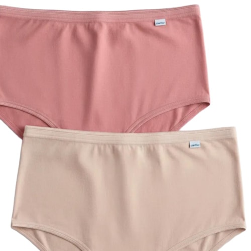 Detalhe - Kit Delrio 2 Calcinhas 503121 Del.082 Romance/Areia