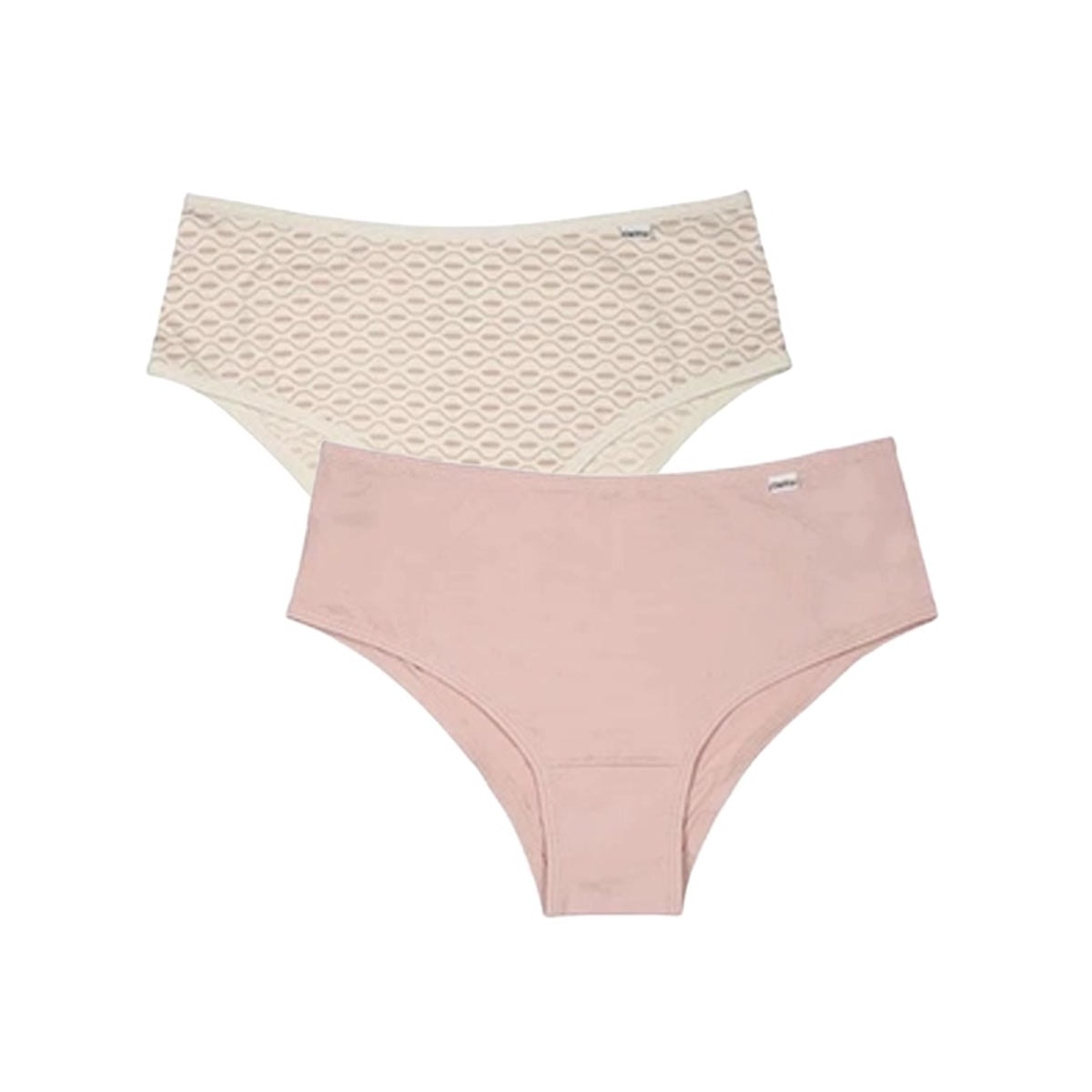 Kit Delrio 2 Calcinhas 50509 Natural Kit Delrio 2 Calcinhas 50509 Natural