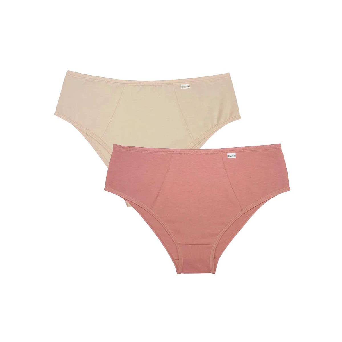 Kit Delrio 2 Calcinhas Dr50205 Del.098 Romance/Areia Kit Delrio 2 Calcinhas Dr50205 Del.098 Romance/Areia