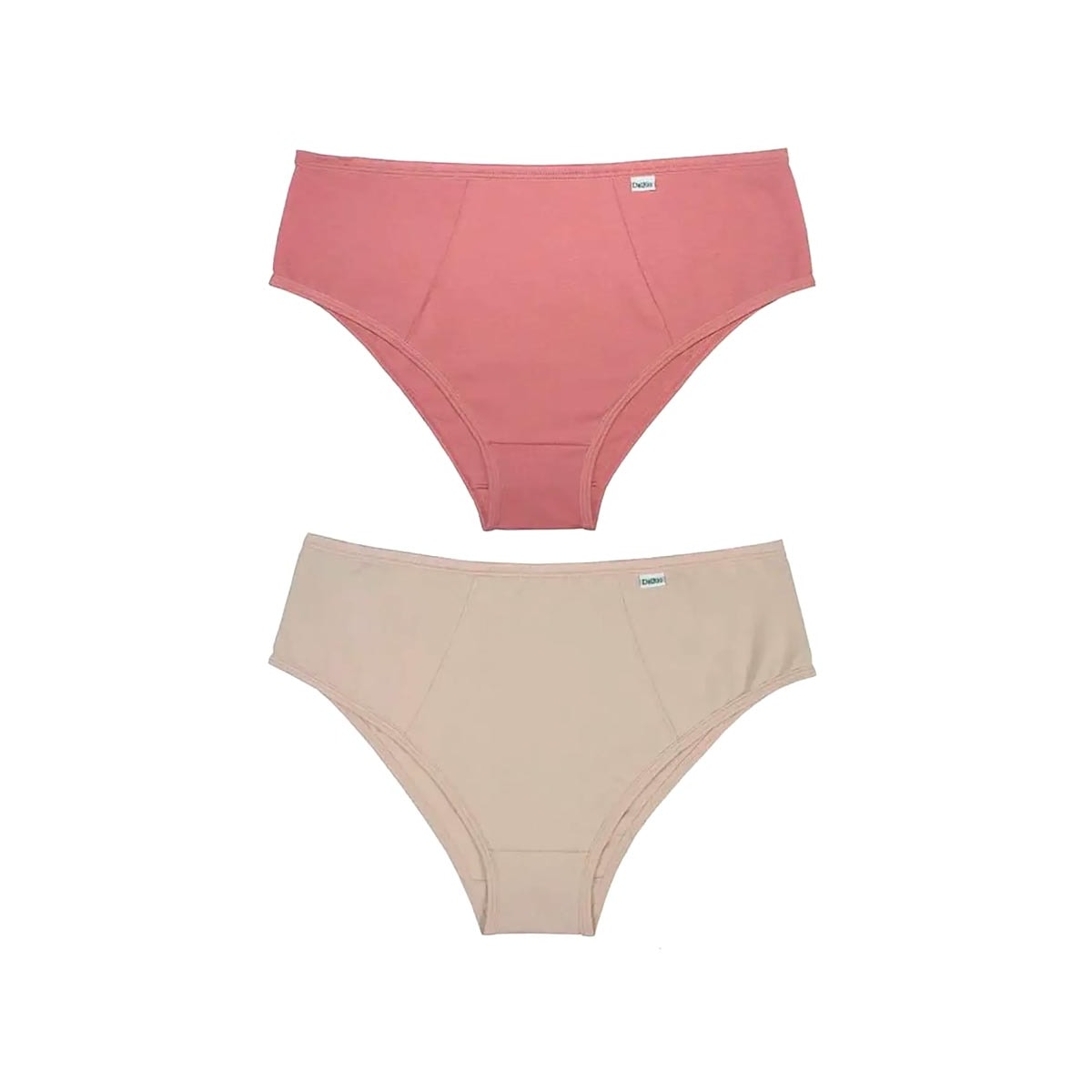 Kit Delrio 2 Calcinhas Dr50205 Del.098 Romance/Areia Kit Delrio 2 Calcinhas Dr50205 Del.098 Romance/Areia