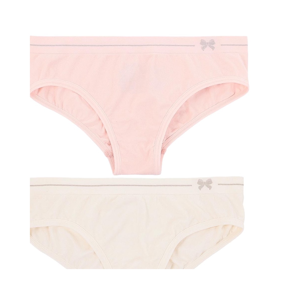 Kit Delrio 2 Calcinhas Infantil F5104 Pessego