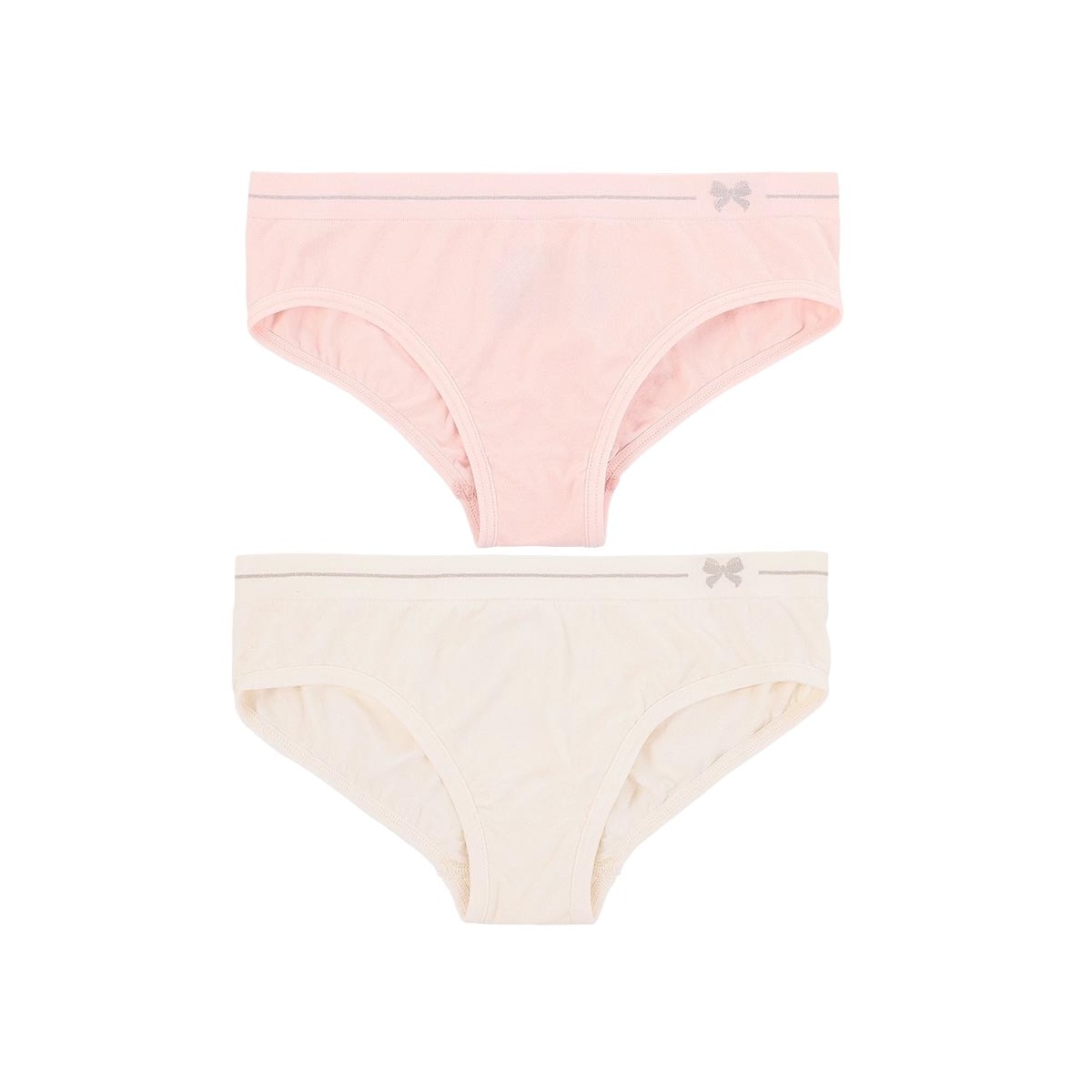 Kit Delrio 2 Calcinhas Infantil F5104 Pessego