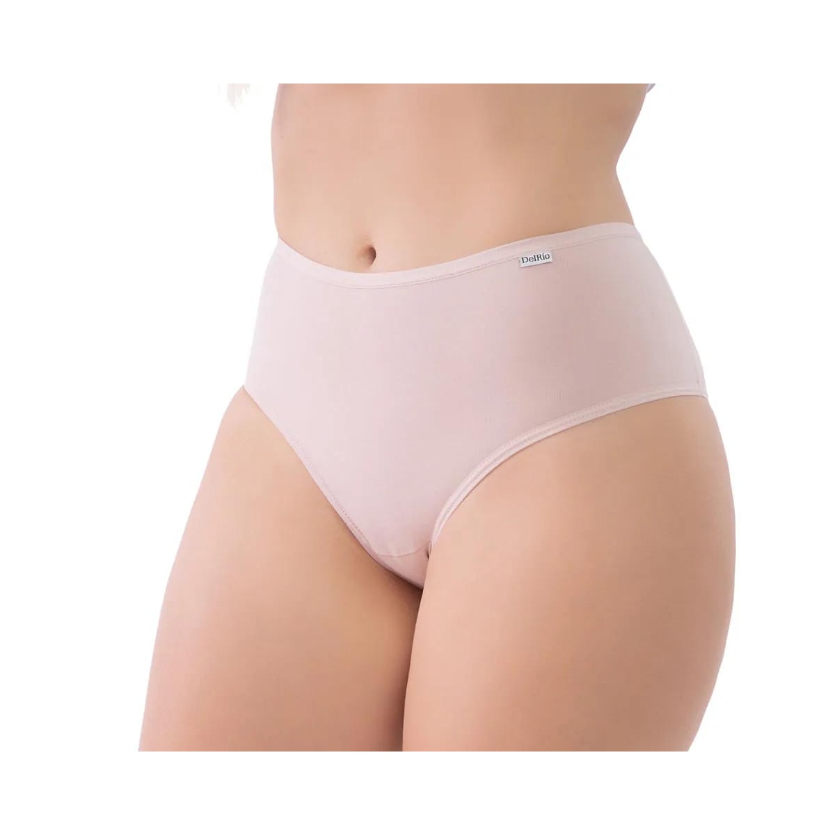 Kit Delrio 2 Calcinhas Larga V50368 Nature/Romance