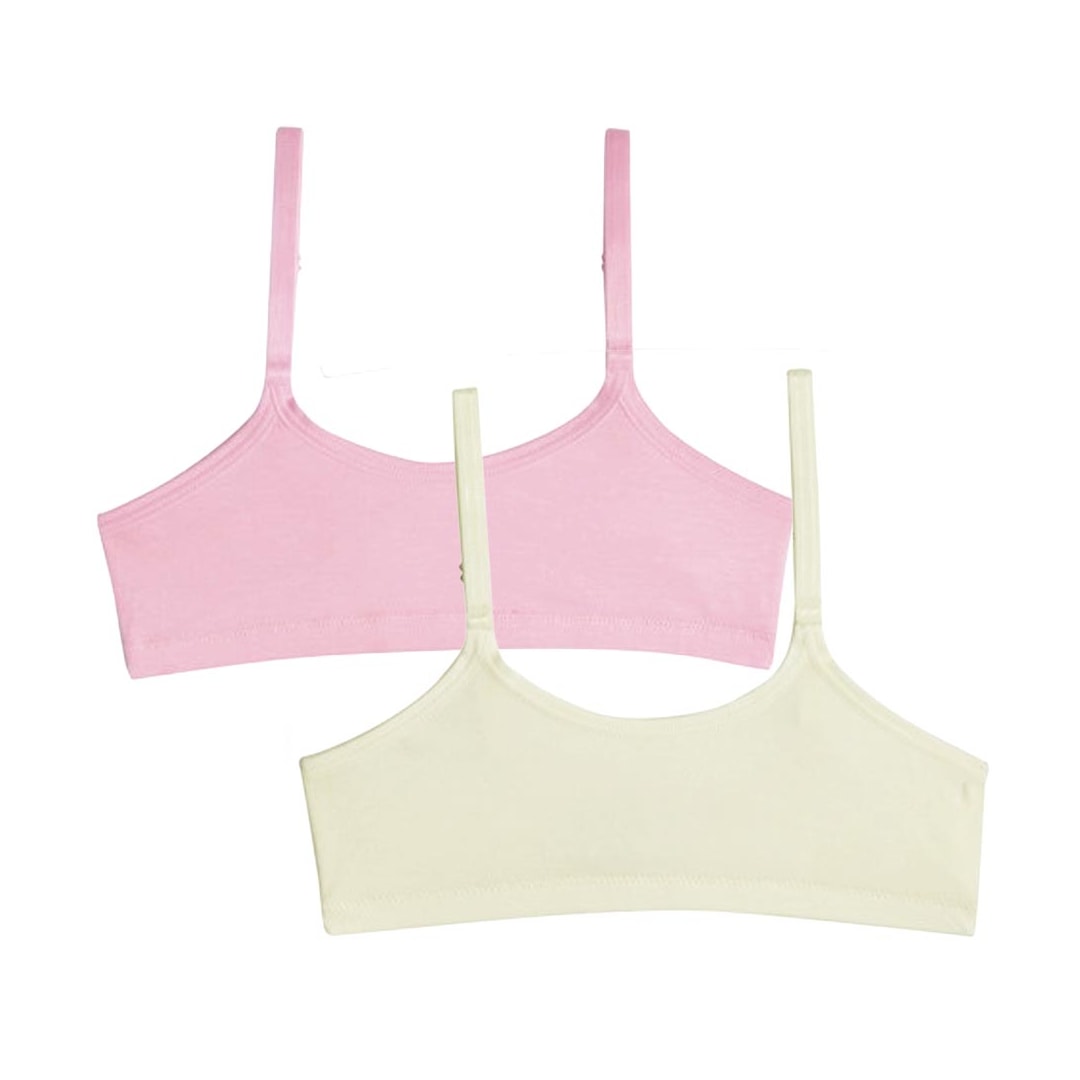 Kit Delrio 2 Sutiãs Infantil Del.108 40309 RosaCha/Amarelo Kit Delrio 2 Sutiãs Infantil Del.108 40309 RosaCha/Amarelo