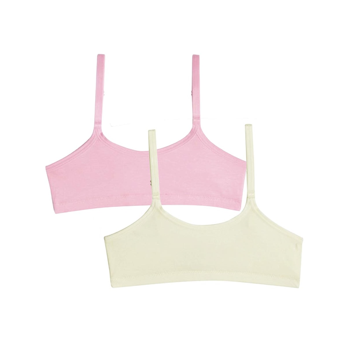 Kit Delrio 2 Sutiãs Infantil Del.108 40309 RosaCha/Amarelo Kit Delrio 2 Sutiãs Infantil Del.108 40309 RosaCha/Amarelo