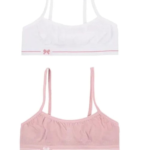 Detalhe - Kit Delrio 2 Sutiãs Infantil F4004 Make