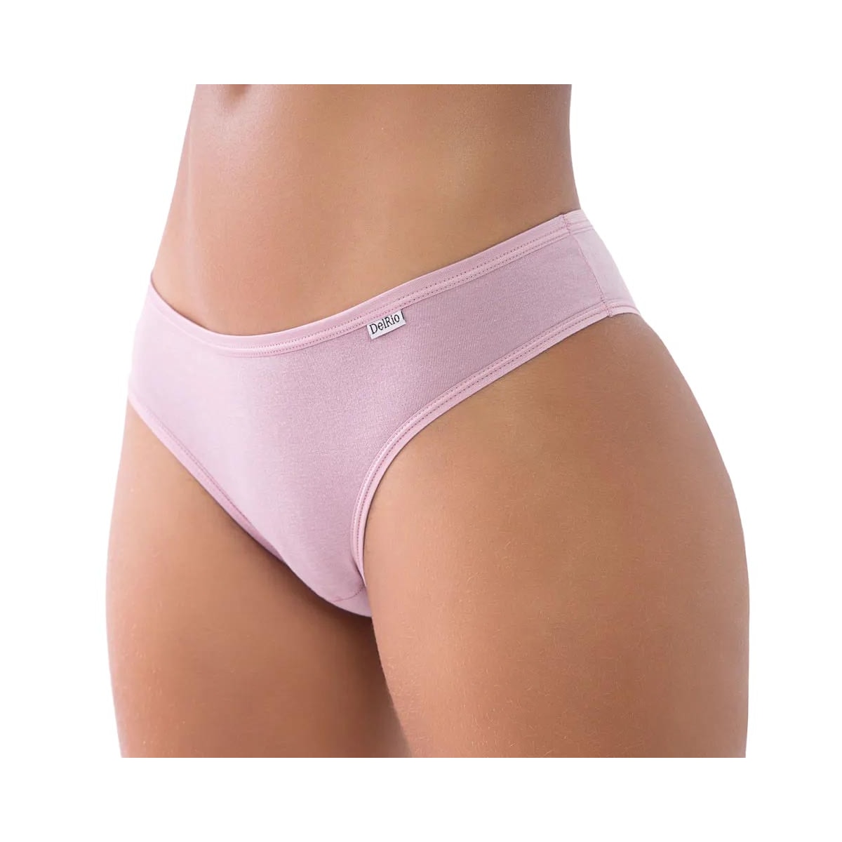 Kit Delrio 3 Calcinhas Em Cotton V51364 Branco/Rose/Creme Kit Delrio 3 Calcinhas Em Cotton V51364 Branco/Rose/Creme