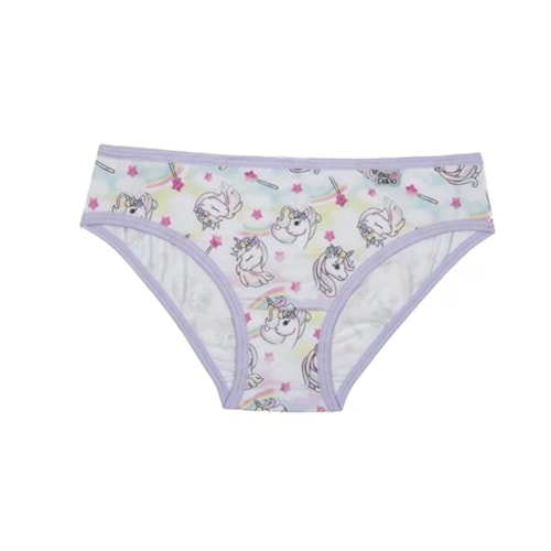 Detalhe - Kit Delrio 3 Calcinhas Infantil V51354