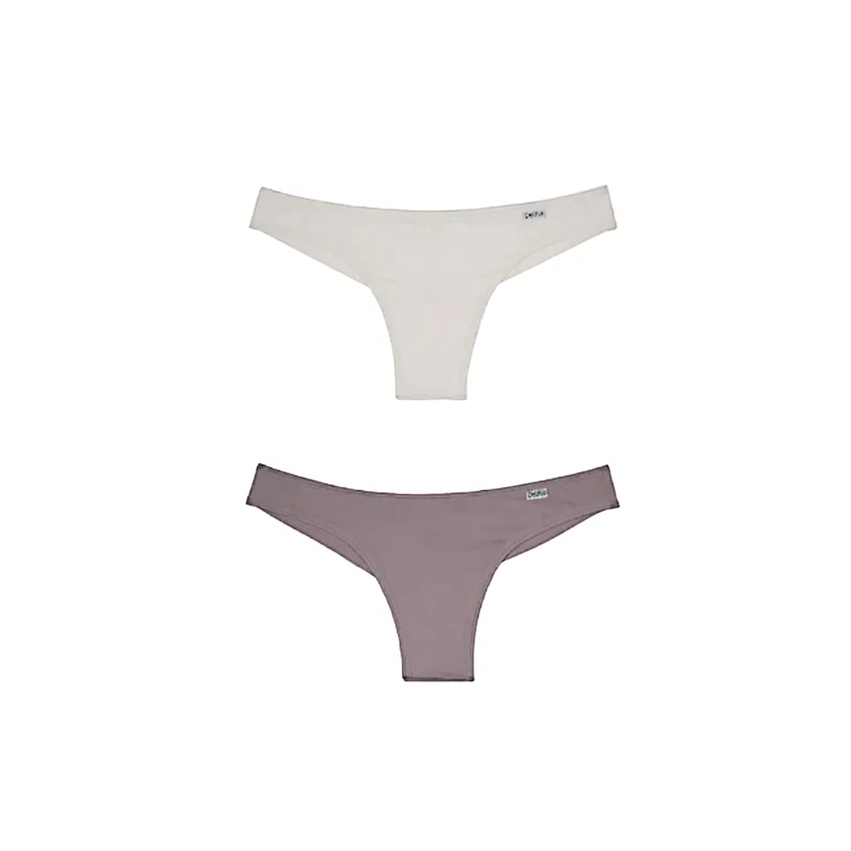 Kit Duo Delrio Tanga Fio V57870 Quartzo/Creme Kit Duo Delrio Tanga Fio V57870 Quartzo/Creme