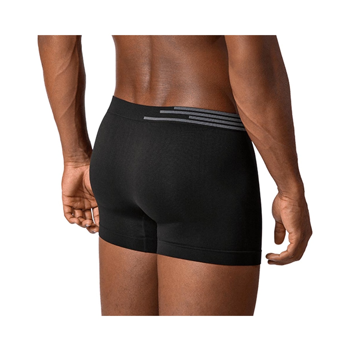 Kit Lupo 2 Cuecas Boxer 00436 Branco/Preto Kit Lupo 2 Cuecas Boxer 00436 Branco/Preto