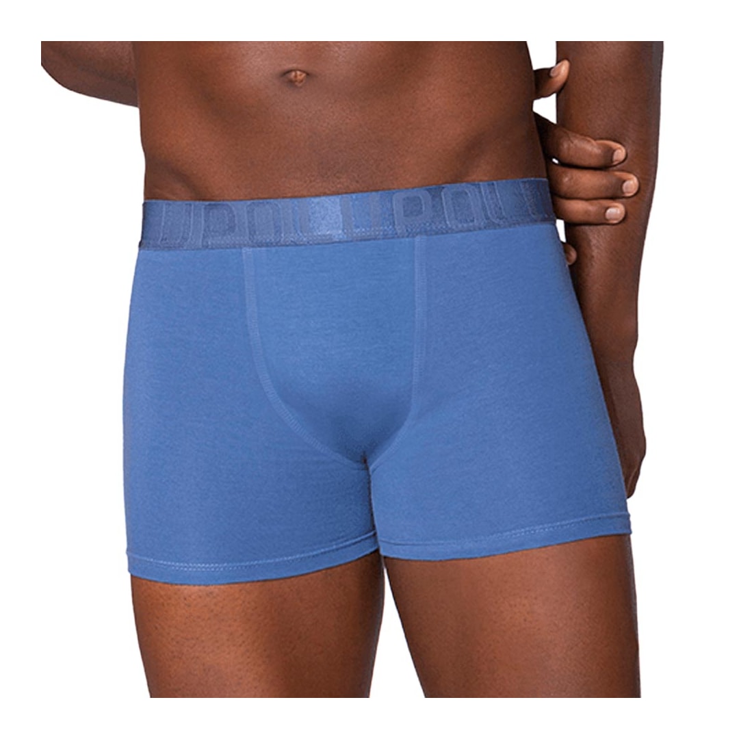 Kit Lupo 2 Cuecas Boxer 00784 Marinho/Azul